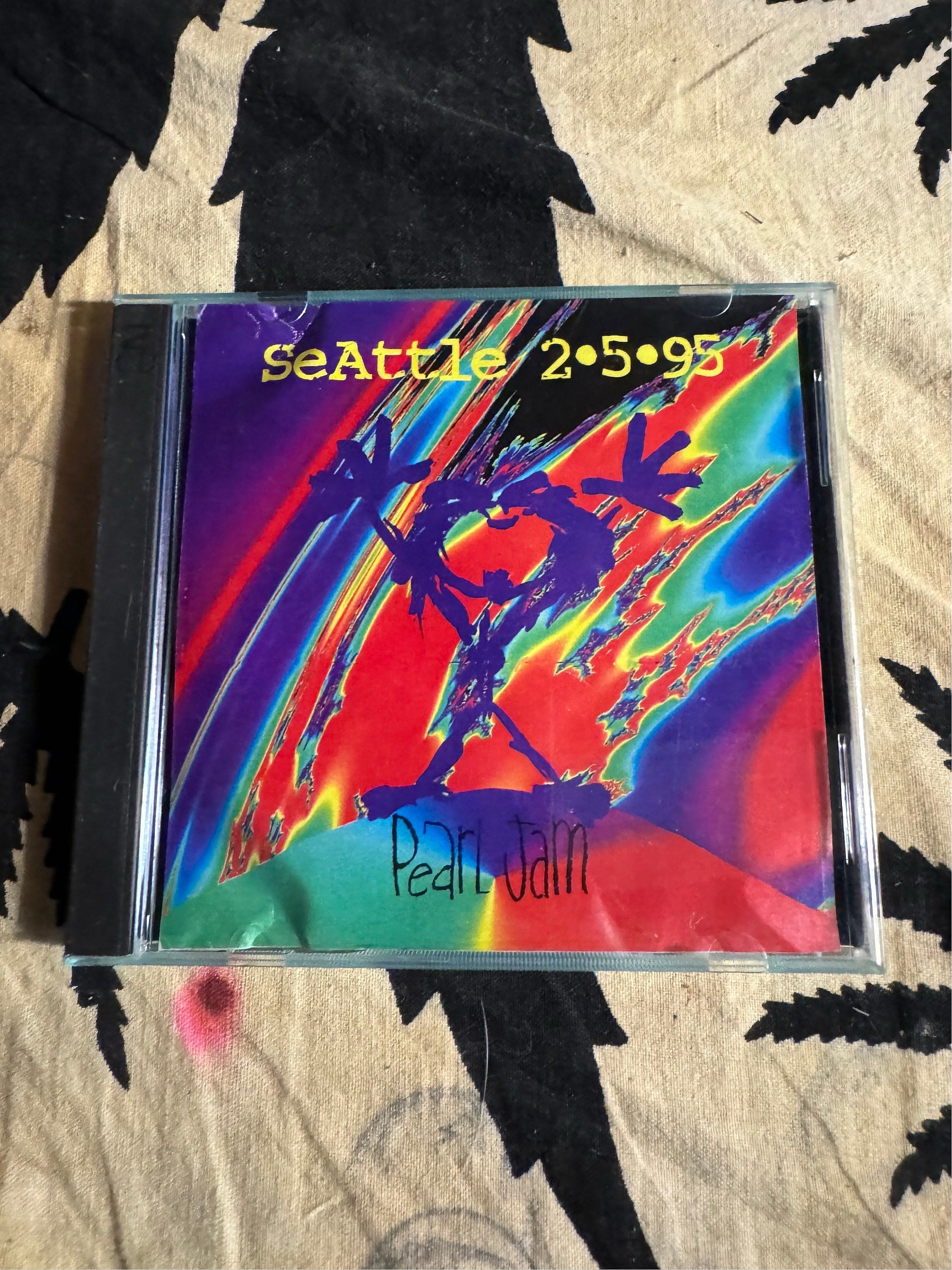 Pearl Jam-seattle 95-factory Pressed Silver 2 Disc Set- Brand New