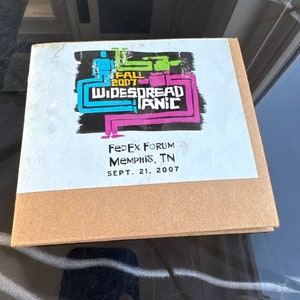 Widespread Panic-FedEx Forum-Memphis TN 2007- Three CD - Only Available for purchase at show-Mint Condition