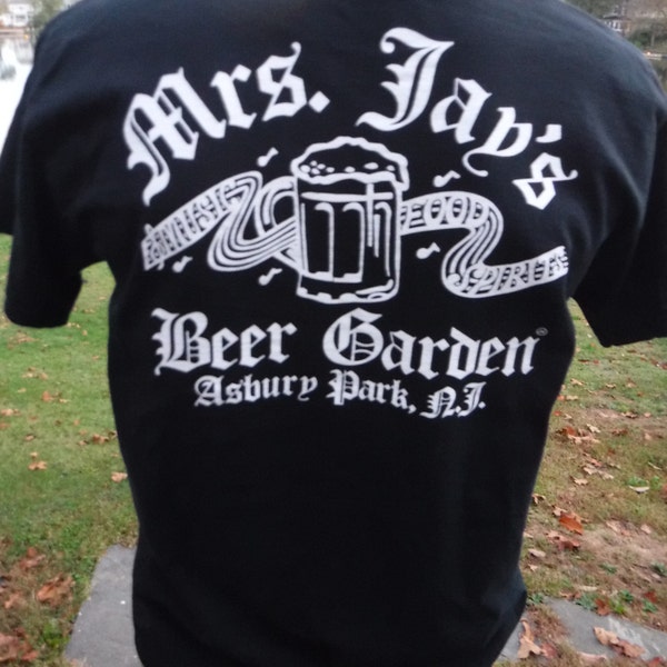 Asbury Park-Mrs Jays  100% Cotton T Shirt-ORIGINAL/VINTAGE GRAPHICS Bruce Springsteen loves Mrs Jays-Free Shipping!!