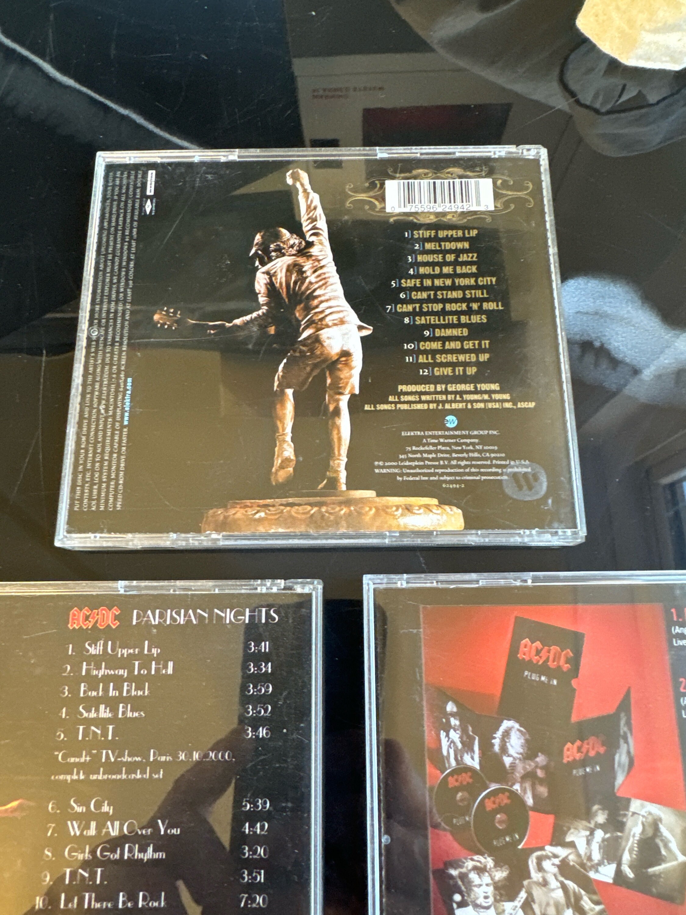 AC/DC -FIVE Import Silver Disc Cds-rare Recordings-only This Set is for ...