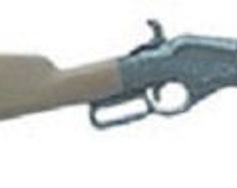 Dollhouse Miniature Winchester Rifle - 1:12 Scale