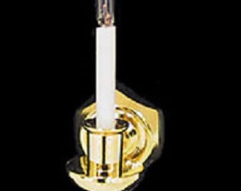 1//12 Dollhouse Miniature Tulip Wall Lamp 12V Working G3V5 Miniature Nice C2Y8