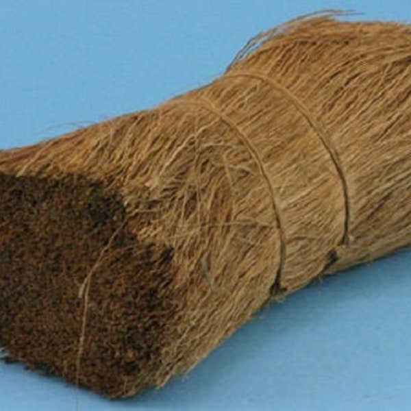 Dollhouse Miniature Thatch Roofing (Coconut Fiber)