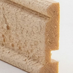 Dollhouse Miniature Baseboard Trim Molding - # 77055 - 1/2&quot; x 1/8&quot; x 24&quot;