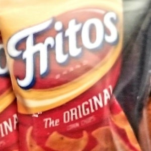 Dollhouse Miniature Bag of Fritos - 1:12 Scale