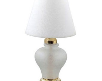 TLS1023 Swordfish Broadbill Crackle Glass Accent Desk Table Lamp Sword Fish
