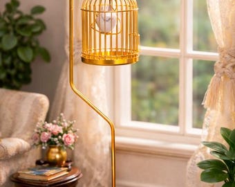 Dollhouse Miniature Birdcage / Bird Cage 1:12 Scale