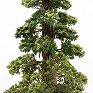 Dollhouse Miniature Handmade 21&quot; Giant Sequoia Tree - 1/12 1/24 1:48 Scale