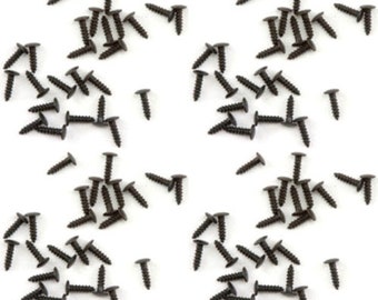 Dollhouse Miniature 1/8" Nails - Pewter Finish (100 pk)