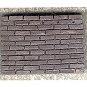 Poppenhuisminiatuur houtskoolkleurige stenen in schaal 1:12 - 100 per zak