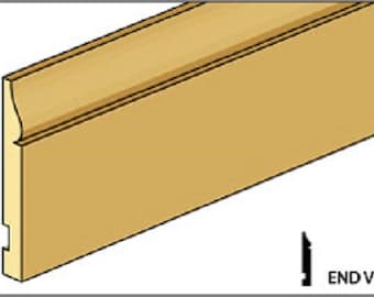 Dollhouse Miniature Baseboard Trim Molding - CLA77042/HW7049 - 1/2" x 24"