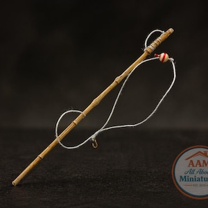 Terry Harville Huck Finn Bamboo Fishing Pole Handmade 1:12 Scale Rustic Dollhouse Miniature Artisan Crafted - Etsy Denmark Terry Harville Huck Finn Bamboo Fishing Pole Handmade 1:12 Scale Rustic Dollhouse Miniature Artisan Crafted - Etsy Denmark