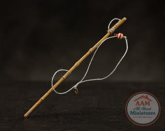 1:12 Dollhouse Supplies Miniature Fishing Pole Fish Rod - E074 - Etsy 1:12 Dollhouse Supplies Miniature Fishing Pole Fish Rod - E074 - Etsy
