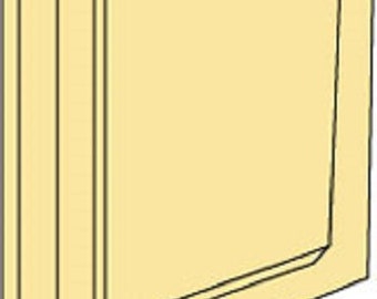 Dollhouse Miniature Wainscot - Single Panel Design - 1:12 Scale