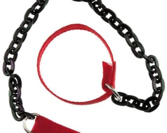 Dollhouse Miniature Dog Collar with Leash - 1:12 Scale