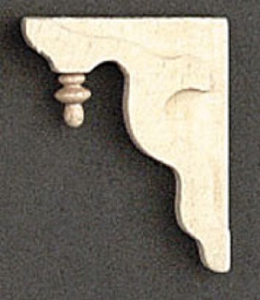 Dollhouse Miniature Corbel Brackets 4 Pack 112 Scale Etsy