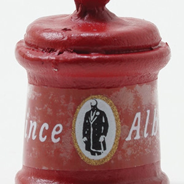 Dollhouse Miniature Prince Albert Tobacco Can - 1:12 Scale