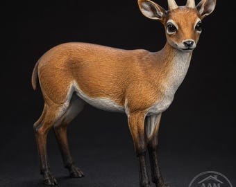 Dollhouse Miniature Antelope - Highly Detailed 3D Printed - 1-12 1-24 1-48 Scale - Safari Animal