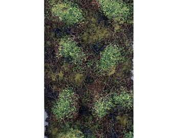 Dollhouse Miniature Forest Floor Textured Mat - 1:12 Scale