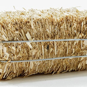 Dollhouse Miniature Bale of Straw or Hay - 1:12 Scale