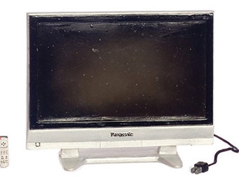 Dollhouse Miniature 50 Inch Widescreen 