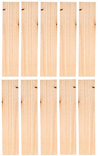 Dollhouse Miniature Shutters -- 1:12 Scale -- Pkg of 10