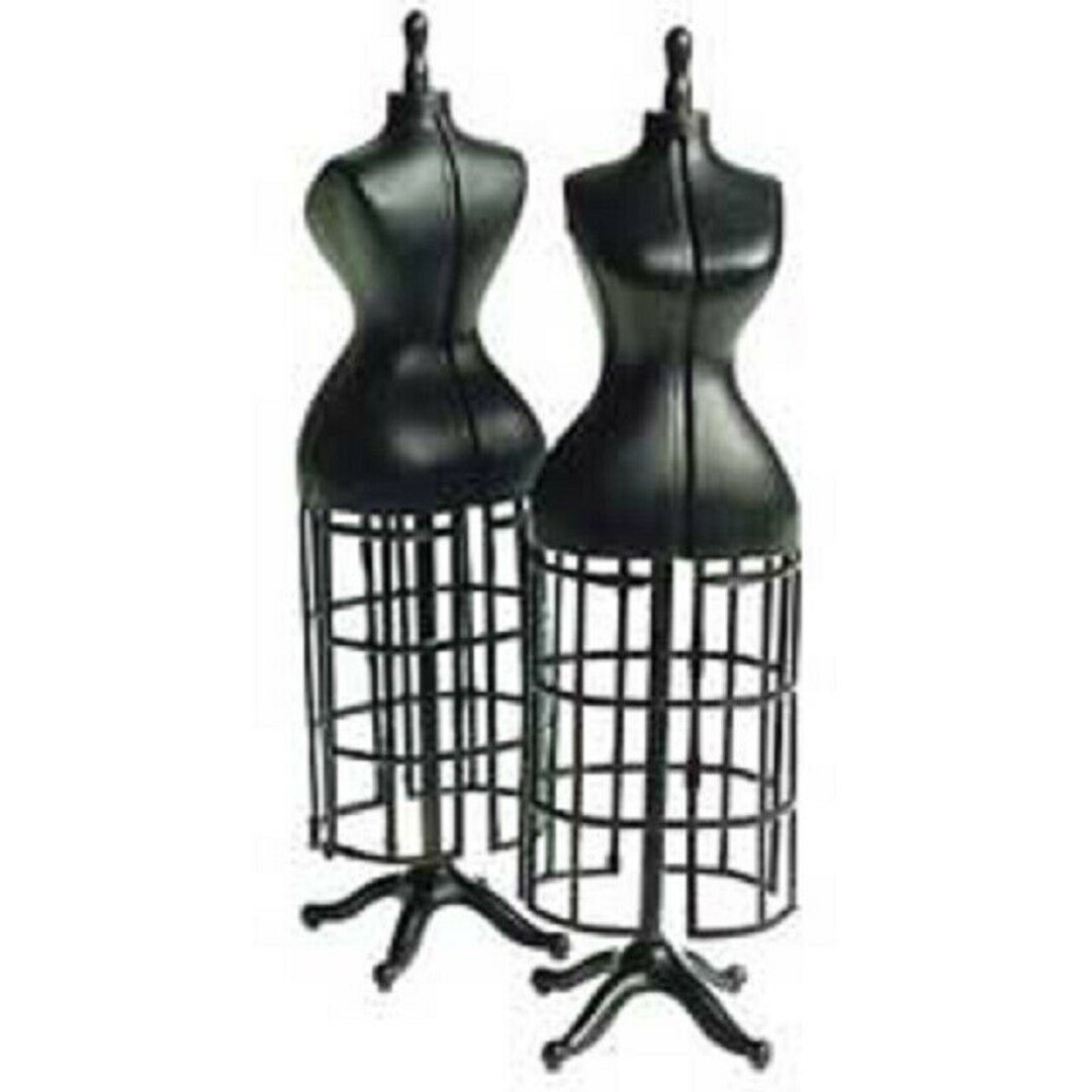 Dollhouse Miniature Dress Form Kit Set of Two 112 Scale Etsy