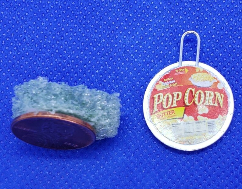 Dollhouse Miniature Jiffy Pop Style / Stove Top Popcorn 112 Etsy UK