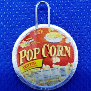 Dollhouse Miniature Jiffy Pop Style / Stove Top Popcorn 1:12 Scale 