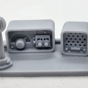 Dollhouse Miniature Ham / CB Radio - 1:12 Scale