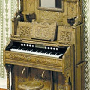 Dollhouse Miniature Pump Organ Kit from Chrysnbon - 1:12 Scale