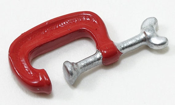 Morsetto A C In Miniatura Metallo Scala 1:12 - Island Craft Per Casa Delle Bambole ISL0156.1