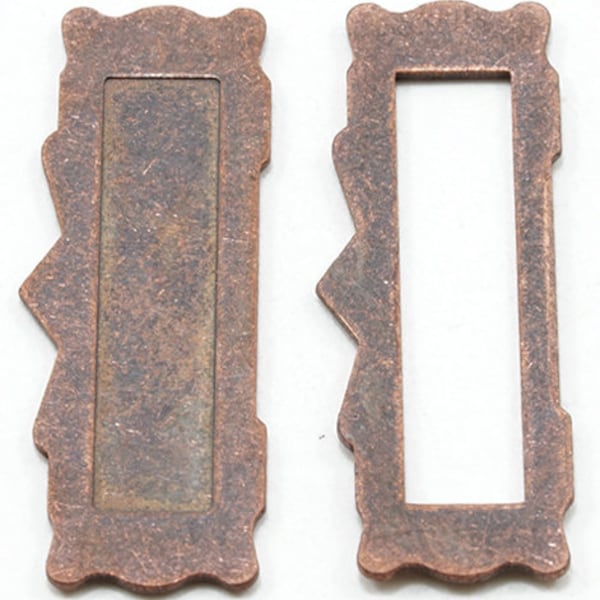 Dollhouse Miniature Mail Slot in Oil Rubbed Bronze - #05675 - 1:12 Scale