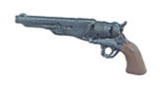 Dollhouse Miniature Metal Western Guns Pistols 1:12 scale Z124 Dollys Gallery 