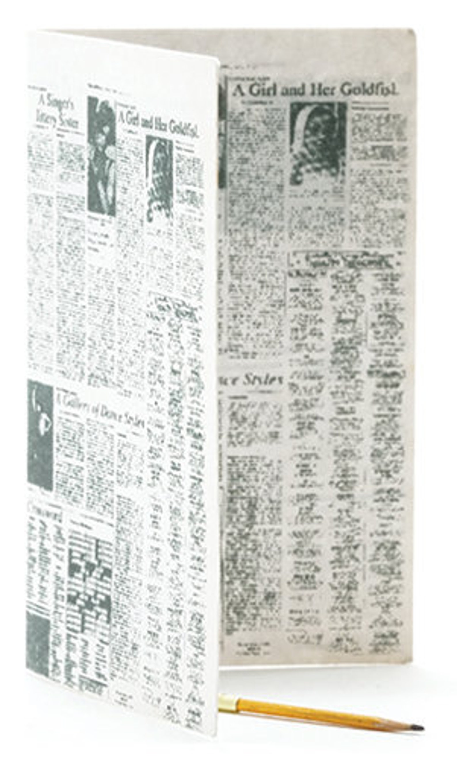 Dollhouse Miniature Newspaper Crossword Puzzle and Pencil - 1:12 Scale ...