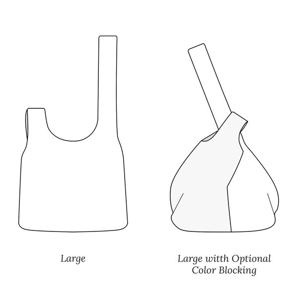 Noeud sac PDF patron de couture - sac noeud, noeud sac coudre, noeud sac PDF, noeud sac motif, sac coudre, sac PDF, sac modèle, sac élégant