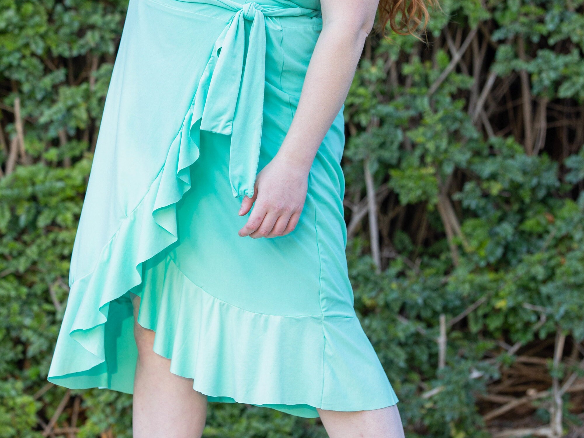 Flutter Wrap Dress Sewing Pattern Rebecca Page | tunersread.com