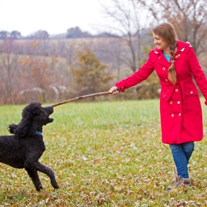 Easy Sew PDF Pattern, Mom and Me Pattern, Taylor Trench Coat Sewing Pattern