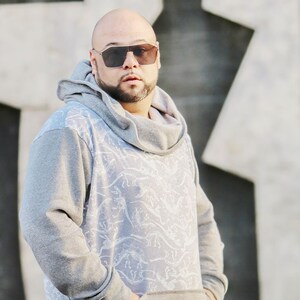 Easy Sew PDF Pattern, Mens Top Pattern, Comfy Cowl Hoodie Sewing Pattern