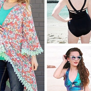 BUNDLE The Ultimate Beach Collection PDF Sewing Pattern - Beach Pattern, Beach Bundle Pattern, Athletic Patterns, Beach Sewing Pattern