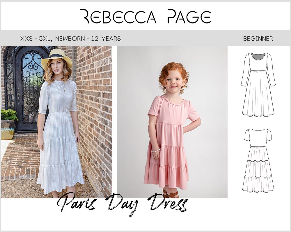 rebecca page paris day dress