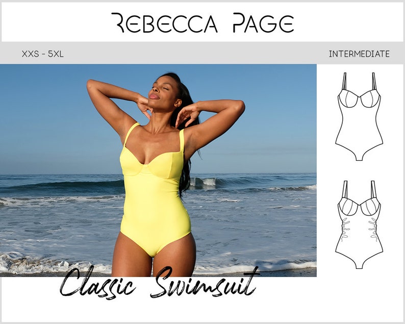 Athletic Patterns, Swimwear Pattern, Cute Swim Pattern