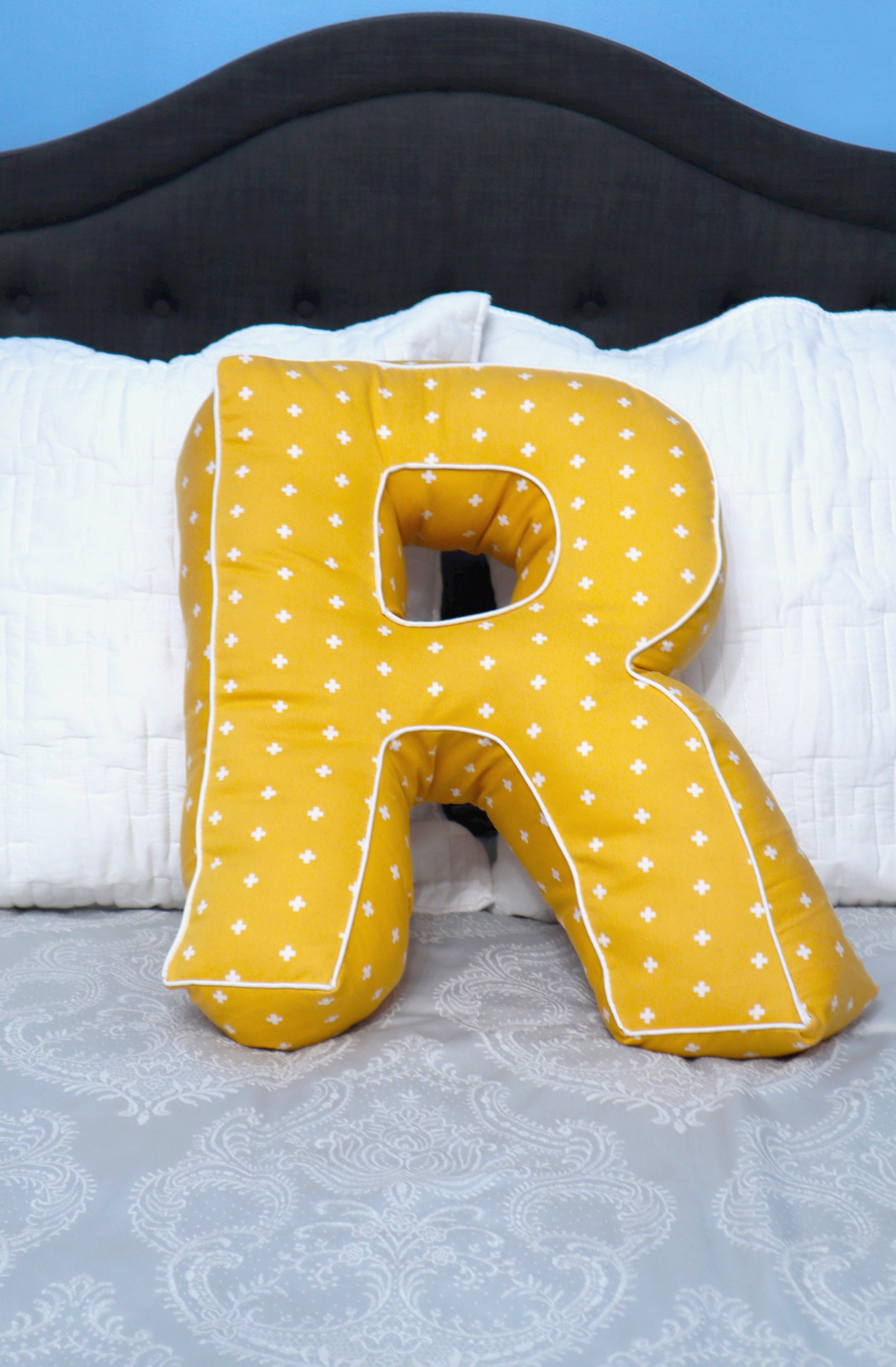 Alphabet Floor Pillows PDF Sewing Pattern Two size option | Etsy