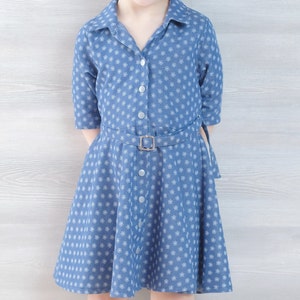 Button Up Dress, Dress Sewing Pattern, Pretty Dress Pattern