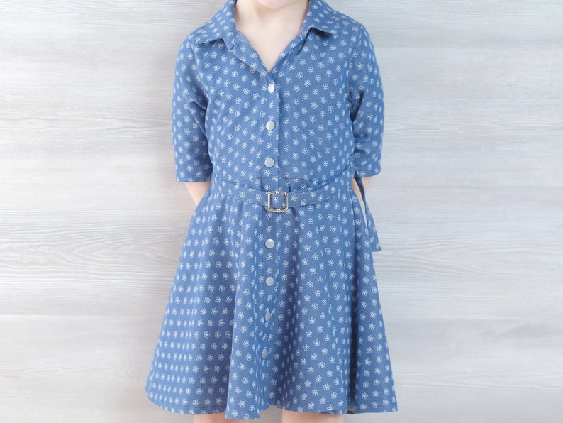 Button Up Dress, Dress Sewing Pattern, Pretty Dress Pattern