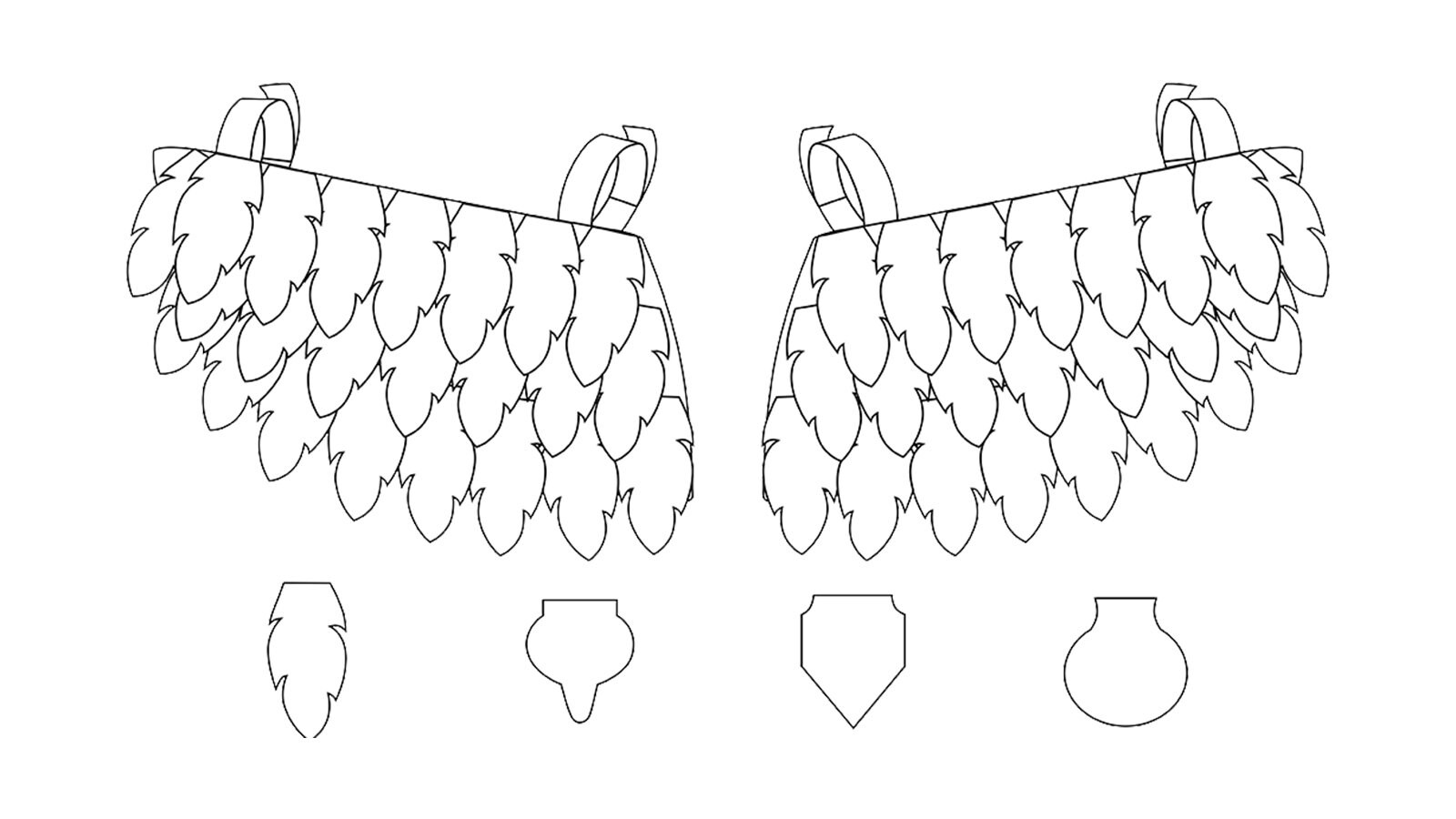 Felt Wings PDF Sewing Pattern Playtime Pattern, Felt Wings Pattern, Bird Costume Pattern, Bird Wings Pattern, Playtime PDF, Fun Costume - Etsy parrot-flight-diaper-suits-dollfairy