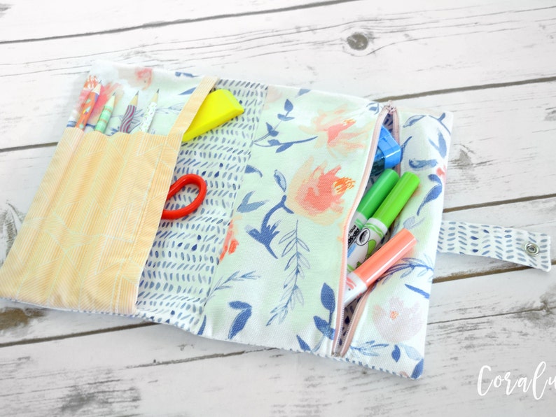 Easy Sew PDF Pattern, Craft Bag Pattern, BUNDLE Back to School Sewing Pattern