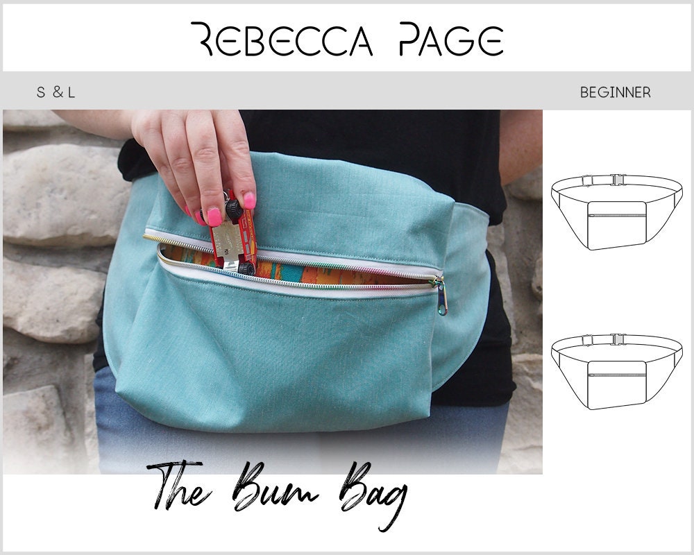 Bum Bag PDF Sewing Pattern Fanny Pack Bum Bag Pattern Etsy