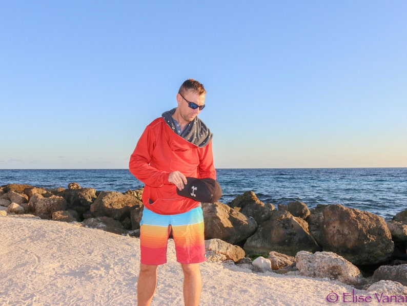 Comfy Cowl Hoodie PDF Sewing Pattern, Easy Sewing Pattern, Easy Mens Sewing Pattern