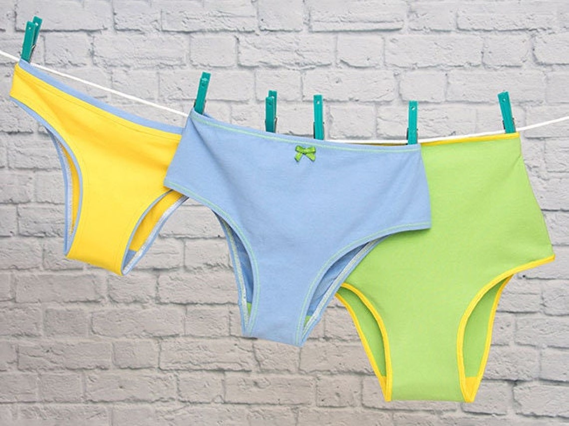 Cheeky Underwear PDF Sewing Pattern Lingerie Pattern Cheeky Etsy